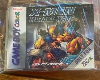 GameBoy Advance X-Men Mutant Wars game
