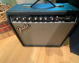 Fender Amplifier and cord Excellent condition