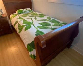 Twin Sleigh Beds (2) by Lexington