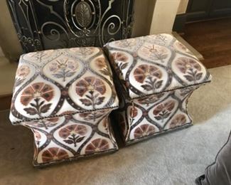 Hickory Chair Ottomans 