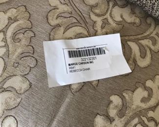 Marge Carson Custom "Rebecca" Chair - 2 available 