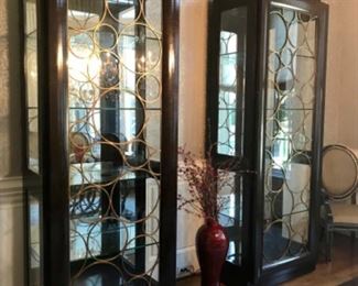 Marge Carson Display Cabinets 