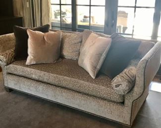 Hickory White Sofa 