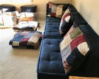 Pottery Barn Floor Sectional 