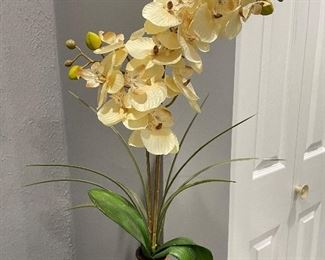 Faux Orchid,  Approx 20"H,  was $22, NOW $15