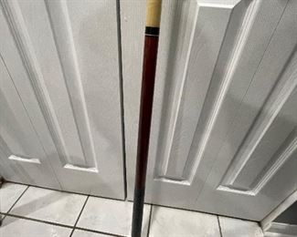 Additional view of base of Brunswick pool stick