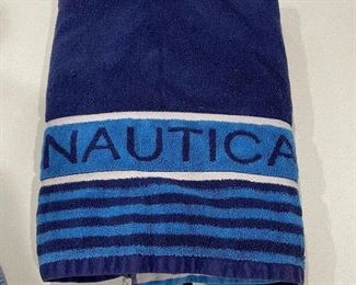 Nautica large Beach towel,  was $6, NOW $4