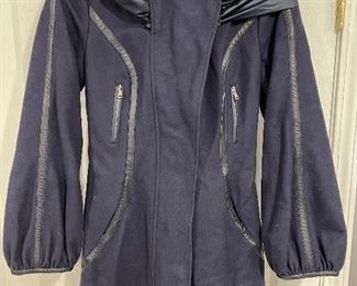 Navy Blue Peruzzi jacket (Italy), S/M,  was $35, NOW $20