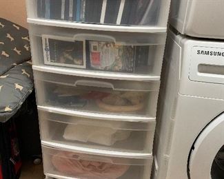 6 drawer storage,  $24