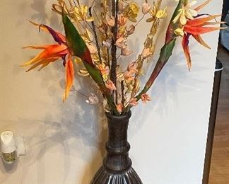 Large floral arrangement,  approx 40"H,  was $40, NOW $25