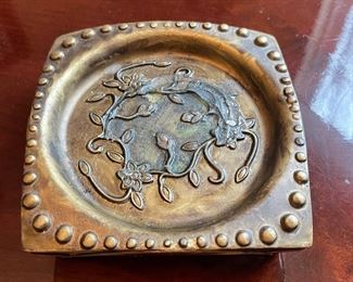 Metal tray/ashtray?, Approx 5" x 5",  was $6, NOW $4