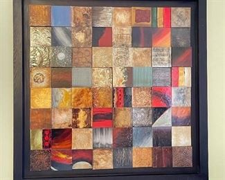 Multi-color 3D picture, 44" x 44",  was $55, NOW $38