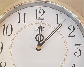 Additional view of Rhythm wall clock