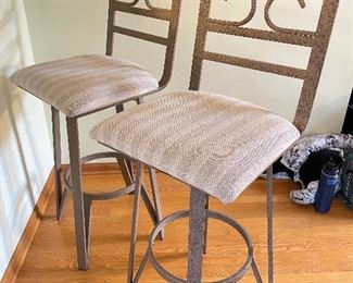 Pair of 2 counter stools, 17"W x 17"D x 46"H, Seat height,  26"H,  was $95, NOW $68