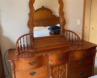 Lexington dresser w/mirror, 52"W x 19"D x 34"H,  was $345, NOW $299 