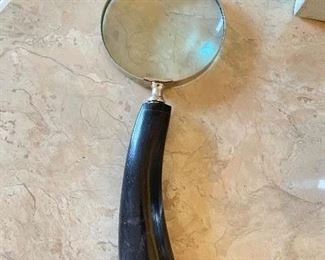 Magnifying glass, $6