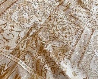 Additional closeup view of bed comforter set