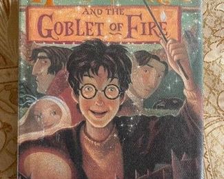 Harry Potter and the Goblet of Fire book,  $7
