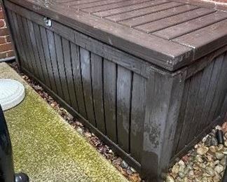 Outdoor storage container, was $45, NOW $35