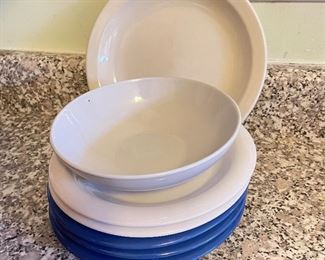5 salad/dessert plates, bowl and dinner plate,  was $5, NOW $3