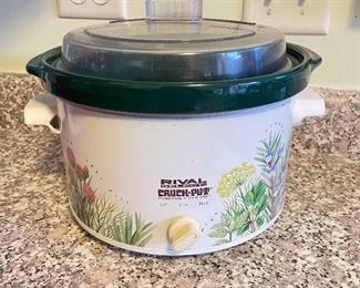 Rival Crock -pot,  $10