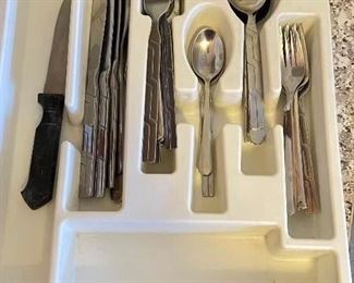 Assorted flatware, was  $7, NOW $4