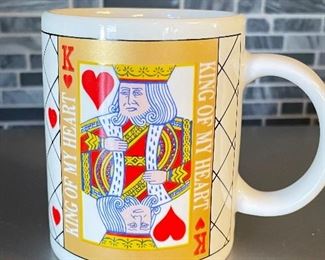 "King of My Heart" mug,  was $3, NOW $2