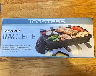 Party grill and raclette,  was $28, NOW $19