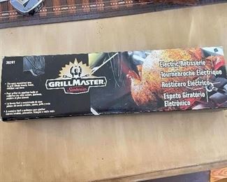 Grill Master Electric rotisserie,  was $15, NOW  $10
