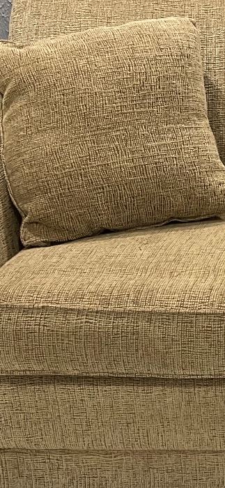 Additional view of fabric on loveseat