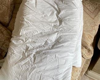 Down comforter,  was $45, NOW $25