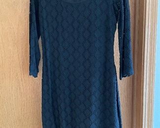Black long sleeve dress,  Size 6,  was $24, NOW $14