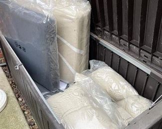 Cushions for outdoor seating