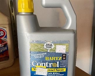 Hartz control concentrate yard & kennel spray (1/2) full,  was $8, NOW $6