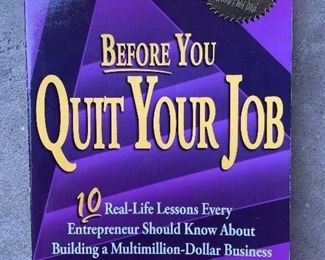Rich Dad's Before You Quit Your Job,  was $6, NOW $4