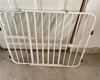Dog gate, was  $6, NOW $4