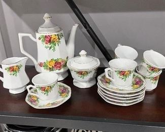 Emerald Collection tea set.  was $20, NOW $10