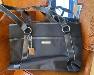 Black, Nine West Tote, excellent condition,  was $20, NOW $12