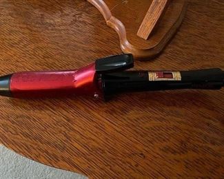 Big barrel red curling iron, was $6, NOW $4