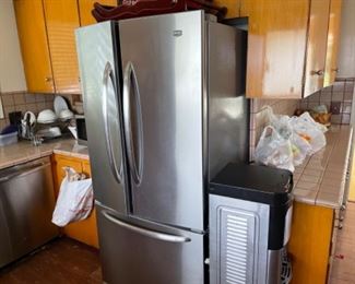 Stainless fridge