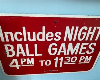 City of Chicago Baseball Signs