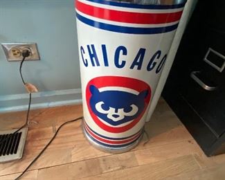 Chicago Cubs Logo Floor Lamp