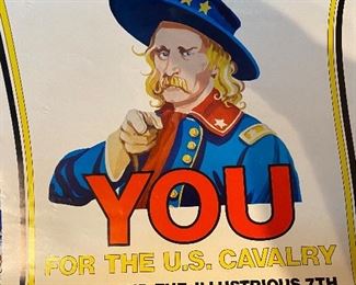 I WANT YOU!! Faux Custard Poster