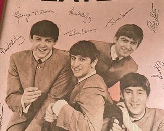 The Beatles 3 Ring Binder