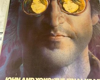 John and Yoko the Final Years July Issue Penthouse GIANT POSTER ONE OF A KIND
