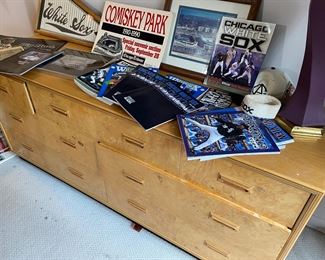 Chicago White Sox..Heneredon Burl Wood Low Boy