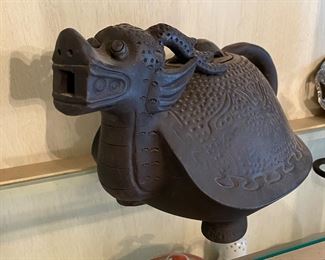 Vintage Dragon Tea Pot