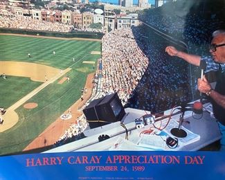 Harry Caray Poster