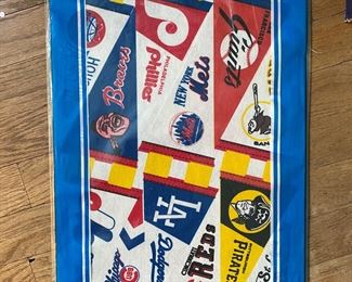 MLB Felt Pennants NRFP