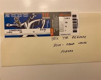 Chicago White Sox Tie Breaker